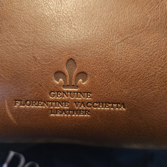 Vintage Dooney & Bourke Tan Leather Satchel - Picture 6 of 15